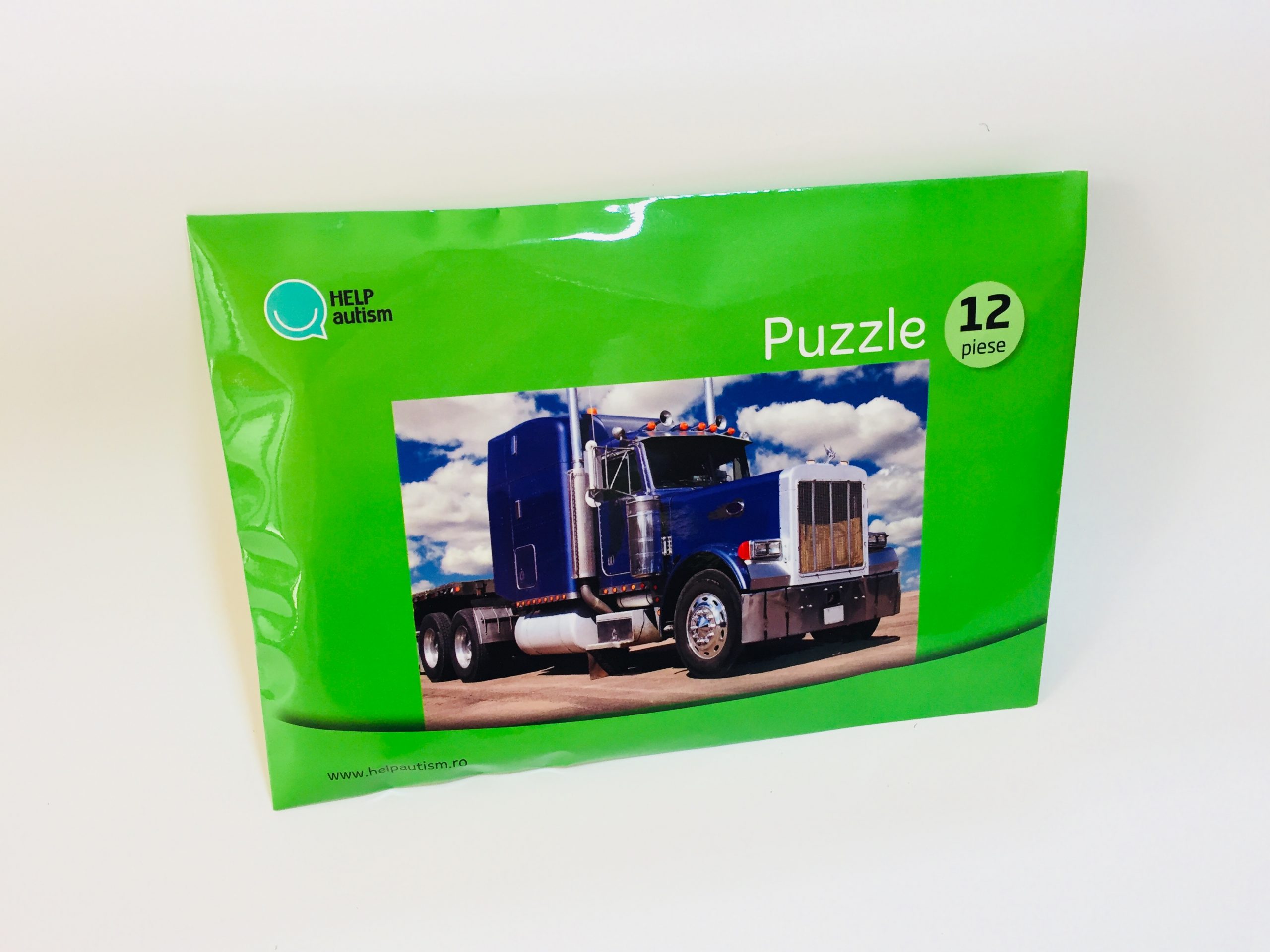Puzzle 12 Piese - Camion - AHAShop